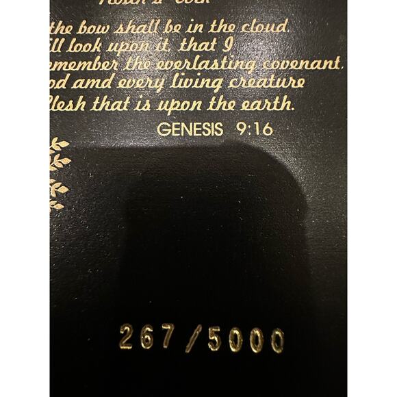 Sheila’s Collectibles: Limited Edition Noah’s Ark w/ Rainbow - Picture 4 of 5